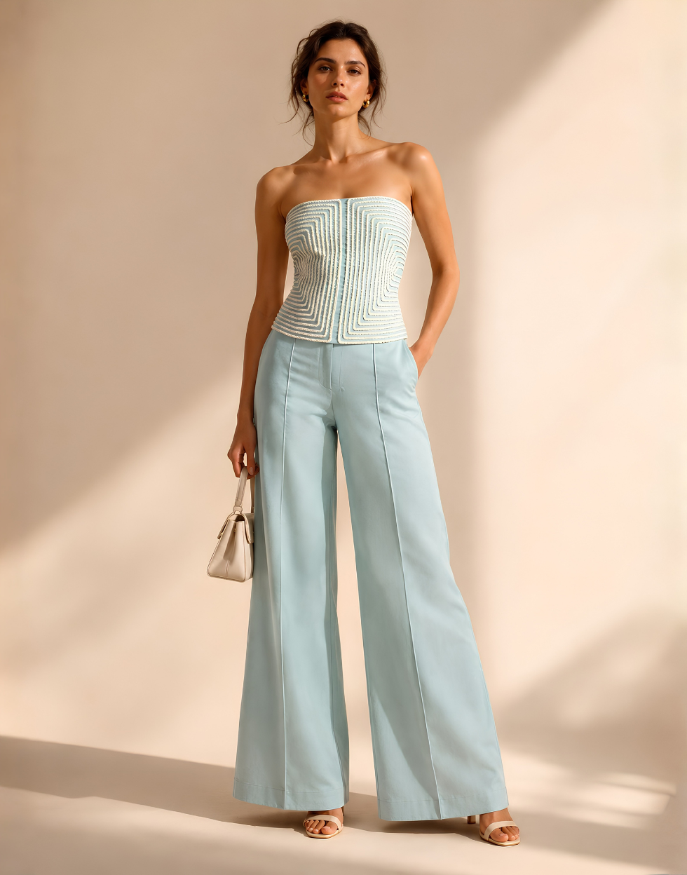 Mykonos Corded Bustier Set