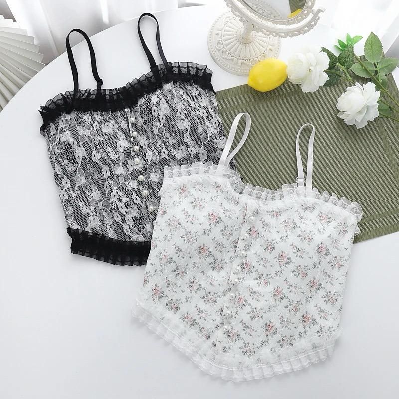 Seamless Padded Fancy Bralette