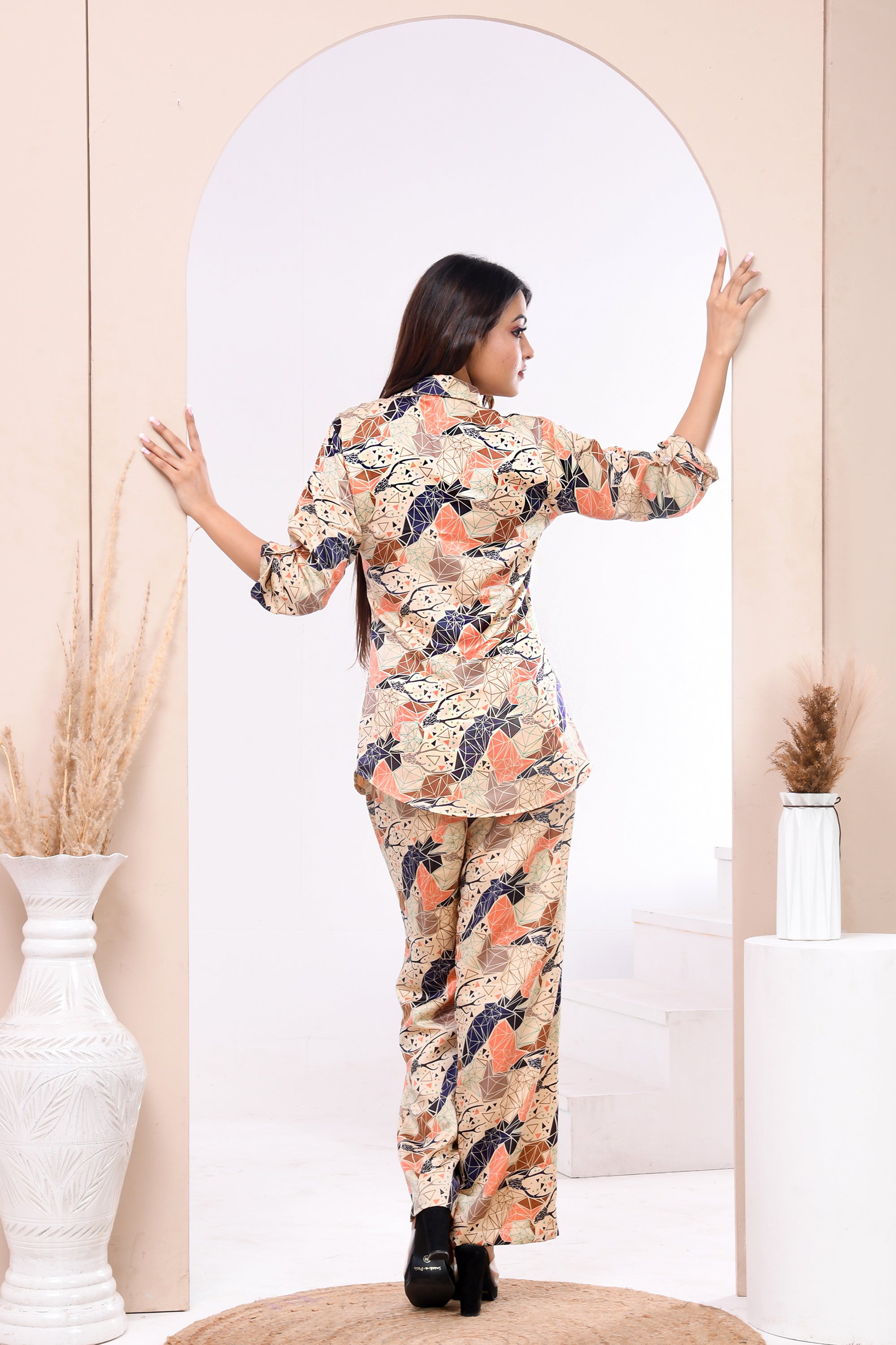 Aviary Beige Co-ord Set